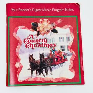 Readers Digest Vintage A Country Christmas Cassette Tapes 3-Pack Sealed New NOS